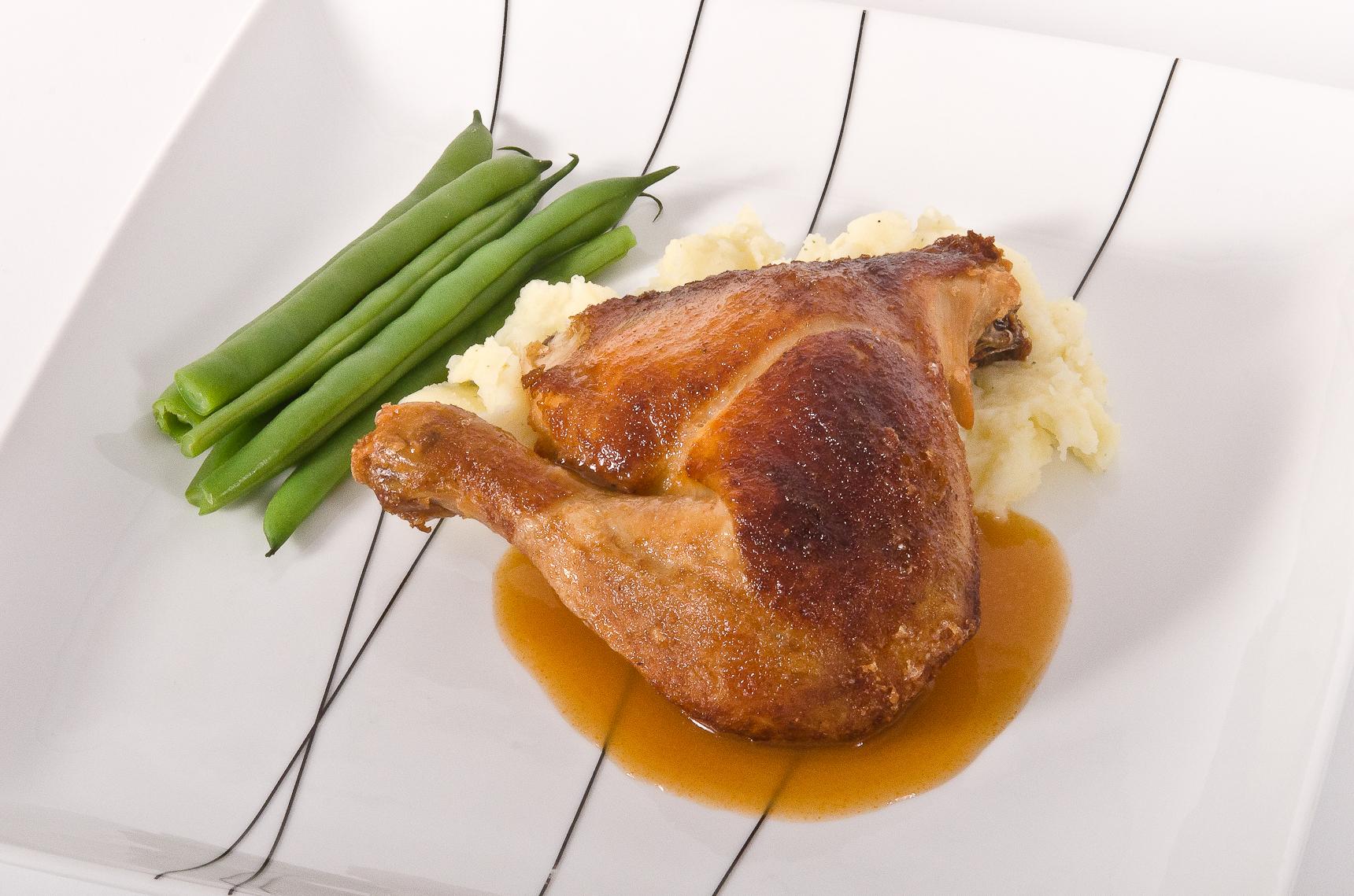 Cuisse de poulet BBQ précuite